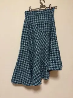 ツイードアシンメトリースカート　31