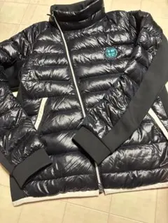 美品 adabat ダウンジャケット50【XL】軽量ストレッチ ゴルフウェア