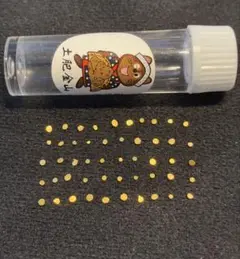 土肥金山 砂金 (24K) 純金 24粒ほど 土肥金山 24金 12粒 砂金 砂金採り体験お土産 - メルカリ