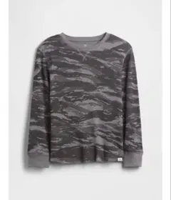 GAP 迷彩柄 ワッフルニットサーマルXLのサムネイル