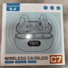 C7 ワイヤレスイヤフォン Bluetooth 5.4