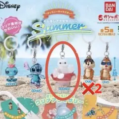 ディズニーキャラクター めじるしアクセサリー Summer 4種 - メルカリ