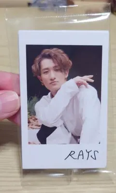 SnowMan RAYS チェキ風カード