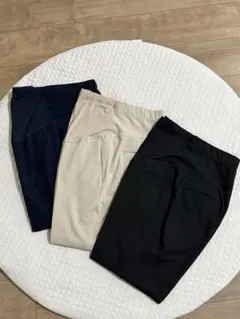 【マタニティ 出産準備】ユニクロ スマートアンクルマタニティパンツ 3色セット