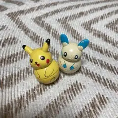 ピカチュウ マイナン ミニ起き上がり小法師