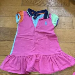 Ralph Lauren カラフルポロシャツドレス 24M