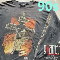 メガデス ユーロ 鬼フェード 雰囲気系 襤褸 ビンテージバンドT 90s 