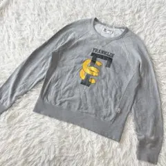 FRANKLIN＆MARSHALL ラグランスウェットシャツ 長袖トレーナー Mのサムネイル