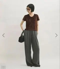 ADAM ET ROPÉ FEMME クラッシュベロアTEEのサムネイル