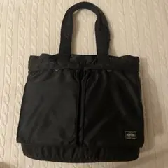 【美品✨】PORTER TANKER トートバッグ A4 ブラック 肩掛けのサムネイル