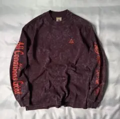 00s~ NIKE ACG タイダイ L/S カットソー 袖プリント ロンティーのサムネイル