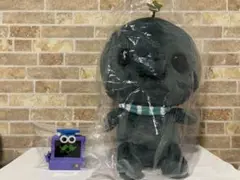 教育番組 フェイスシリコンポーチ　はかせ ビッグぬいぐるみ タマ 2点セット