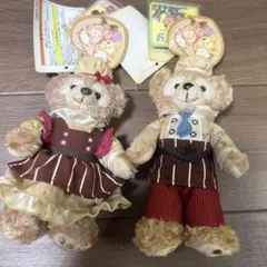ディズニーシー2017年 バレンタインぬいぐるみバッジ ダッフィー