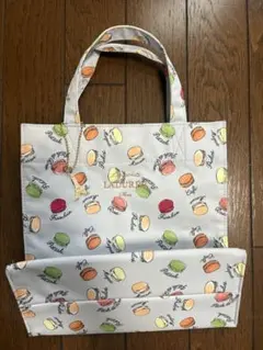 LADURÉE マカロン柄エコバッグ 中型