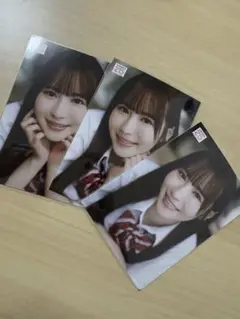 小野六花　L版写真　3枚セット　fanza特典