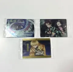 鬼滅の刃 ウエハース2 竈門炭治郎 竈門禰豆子 我妻善逸 カード3点セット