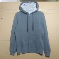 Champion グレー フルジップパーカー S