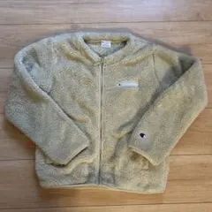 Champion フリースジャケット 140 ベージュ