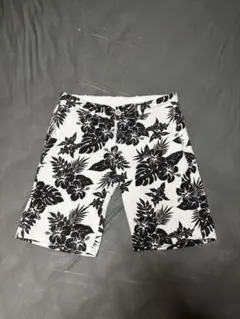 ボタニカル柄 ハーフパンツ ショートパンツ M
