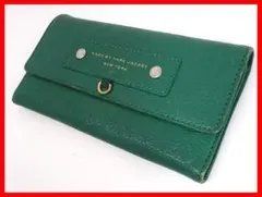 MARC BY MARC JACOBS　三つ折り　長財布　緑　中古　Mイ-164のサムネイル
