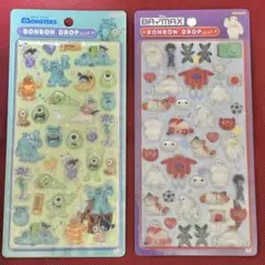 【正規品】 ボンボンドロップシール ディズニー ベイマックス モンスターズインク