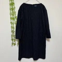 PART2 BY JUNKO SHIMADA【11】七分丈 ウールワンピース