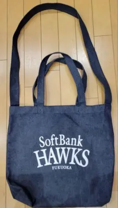 SoftBank Hawks クラブホークストートバッグ デニム