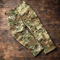 米軍ARMY実物 航空搭乗員 A2CU マルチカム 難燃パンツ M-R