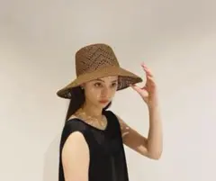 美品 La Maison de Lyllis BAKU AMISCHE 麦藁帽子 楽天市場】【La Maison de Lyllis (ラ メゾン ド リリス) 】LAZI