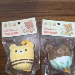 【新品未開封/激レア】リラックマ タワレコ2019 てのりぬいぐるみ 2点セット 新品未開封/激レア】リラックマ タワレコ2019 てのりぬいぐるみ 2点