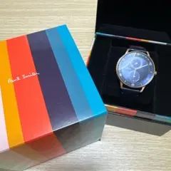 ポール・スミス チャーチストリート腕時計 青 メッシュバンド【電池 