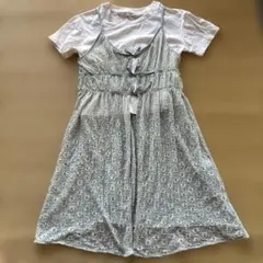 GU Tシャツ レースキャミソール　チュニック　2点セットのサムネイル