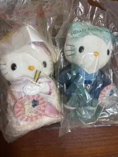 【限定】Japanese wedding 着物ハローキティ 2体