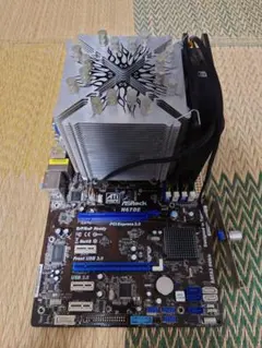ASRock H67DE マザーボード CPU、メモリ付き