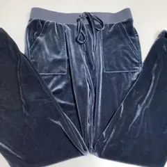 ❤️SALE❤️SHEIN ❤️ダークグレー ベルベットパンツ US S
