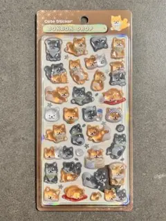 【正規品】クーリア＊和柄＊ボンボンドロップシール＊柴犬