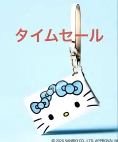 みずいろハローキティ のサフィアーノレザー調マルチケースのサムネイル