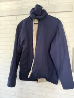 ラルフローレンRalph Lauren リバーシブル ジャケット フード L 紺