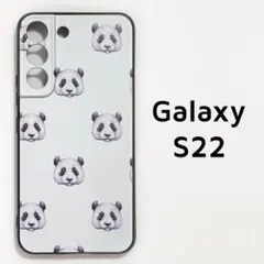 Galaxy S22 ケース カバー パンダ