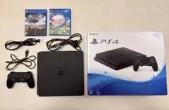 PS4本体 500GB コントローラー・ゲーム2本付き