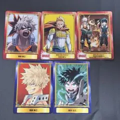 ジャンプフェア等特典　ヒロアカ　カードセット