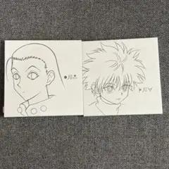 一番くじ キルア イルミ キャンバスボード ハンターハンター