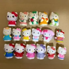 ハローキティ　ソフビまとめ売り17点