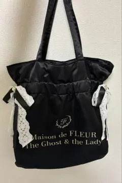 ゴースト＆レディMaison de FLEUR コラボトートバッグ グレイ - メルカリ