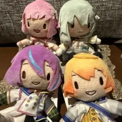 プロセカ プロジェクトセカイ ふわぷち ミニぬいぐるみ ワンダショ 画像4点