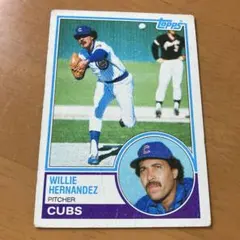 MLBスポーツカード Willie Hernandez Topps