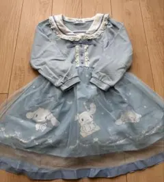 majolica マジョリカ シナモロール 長袖ワンピース＊