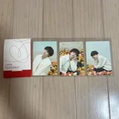 BTS LOVE YOURSELF ミニフォトカード 3枚セット　テテ　テヒョン