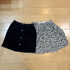 グローバルワーク キッズ スカート 2枚セット 140