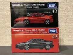 【未開封】トミカプレミアム 42 トヨタMR2 発売記念仕様含む2台セットのサムネイル
